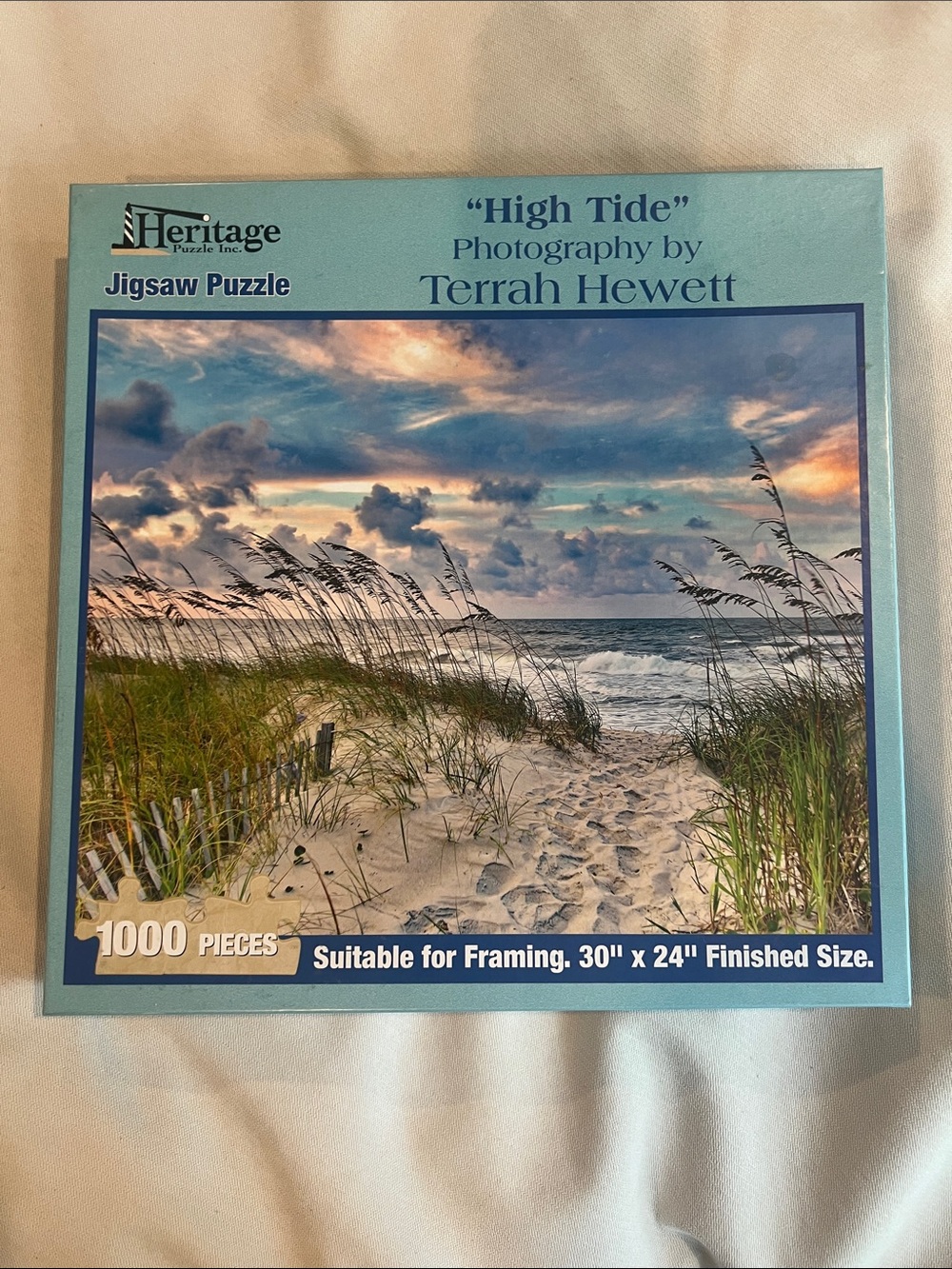 Heritage 'High Tide' 1000-Piece Jigsaw Puzzle - Blue